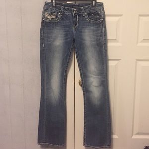 Vigoss from buckle blue jeans size 9/10 length 33