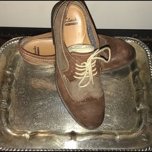 Clarks Two Tone Brogue