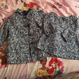 Toddler Gap rain coat and matching tunic