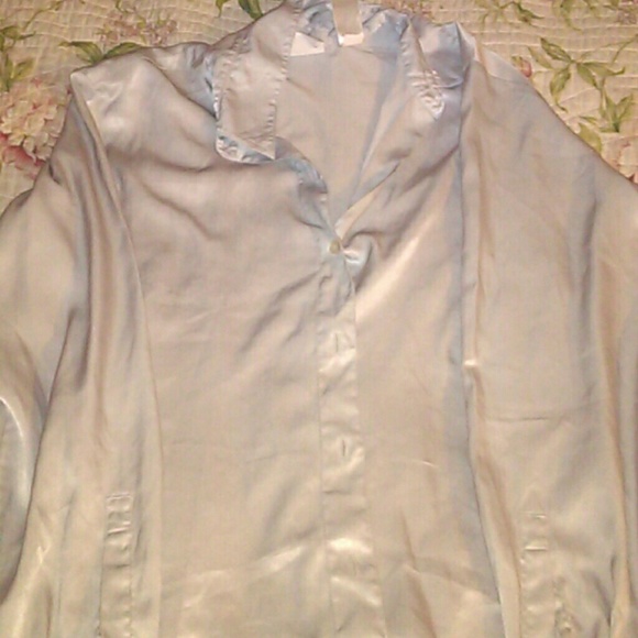 Silk long sleeve shirt