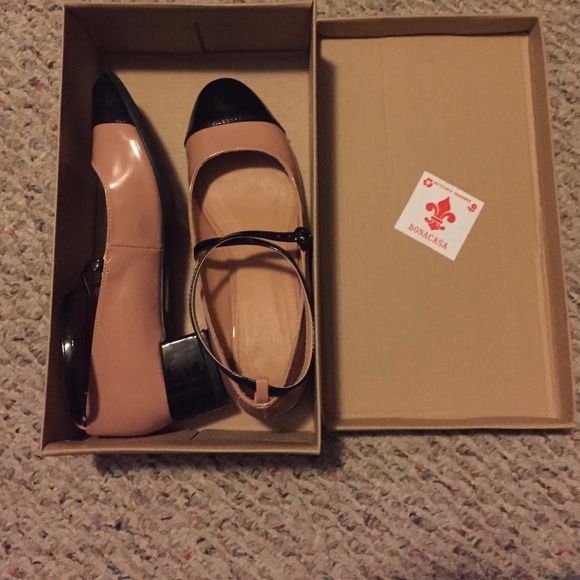 Urban Outfitters Colorblock chunk heeled shoe