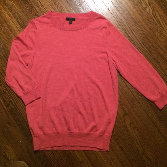 J Crew thin wool women's sweater size L