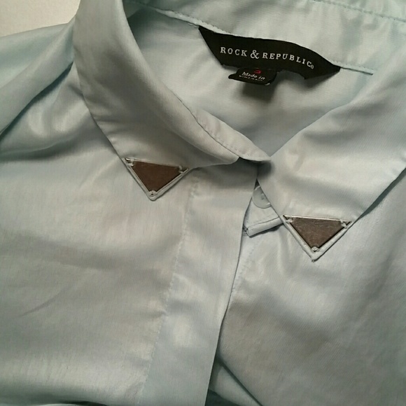 Rock & Republic blue blouse
