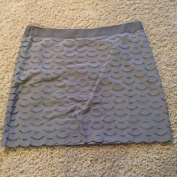 J. Crew scalloped skirt