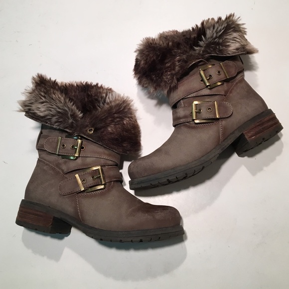 steve madden fur lined boots