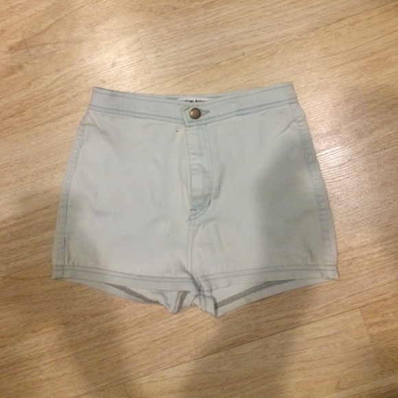 American Apparel Easy Jean Short - Light Indigo