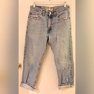 Levi's regular fit 505 blue jeans 👀✨