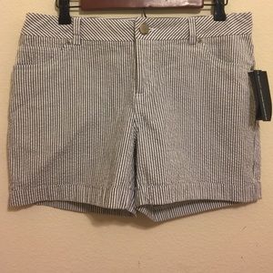 Brand new vertical stripped shorts