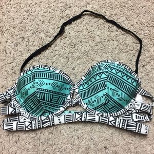 tribal print swimsuit