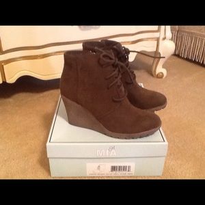 Mia Girl Denise Olive Booties