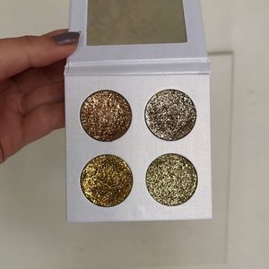 True gold pressed glitter palatte