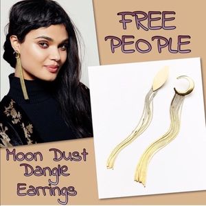🆕FREE PEOPLE - MOON DUST DANGLE EARRINGS