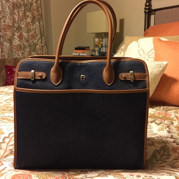 Vintage Aigner denim purse