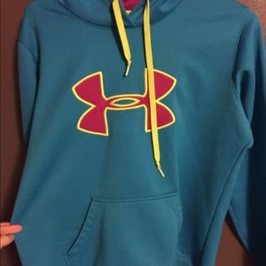 Under armour blue hoodie!