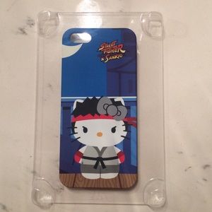 Hello Kitty x Street Fighter iPhone SE or 5 case