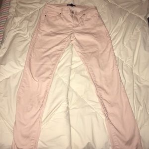 Light pink jeans