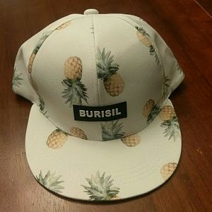 Cute pineapple snapback hat