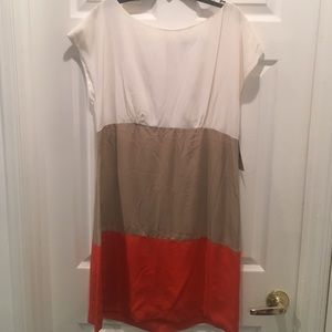 Eliza J Block Orange Dress Size 12