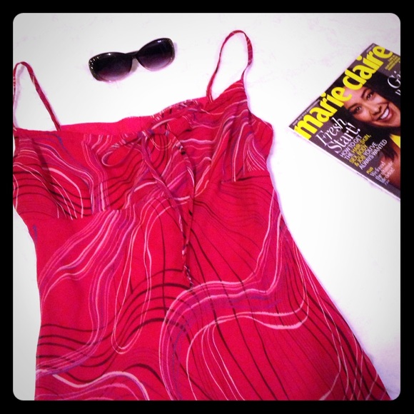 City Triangles Dresses & Skirts - CITY TRIANGLES Tropical Pink Sundress