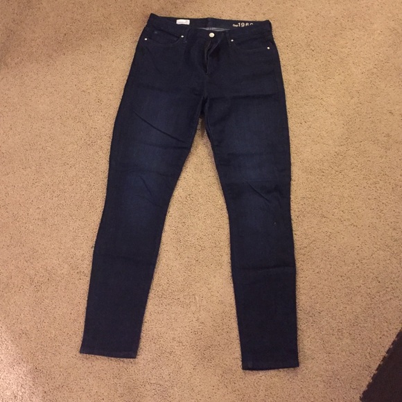 Gap High Rise Skinny Jeans