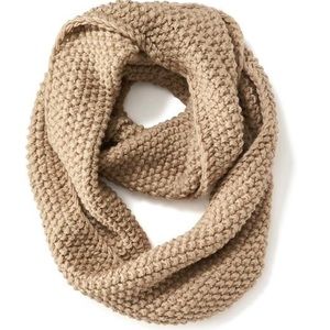 Tan infinity scarf