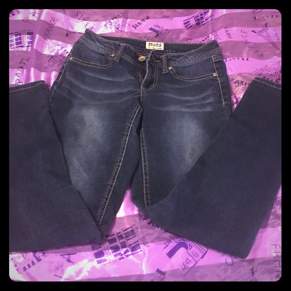 Mudd dark blue jegging jeans