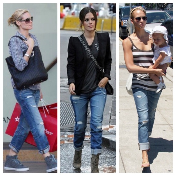 AG Adriano Goldschmied Denim - Celeb Style 👖 AG Ex-Boyfriend Crop Jeans - 27R