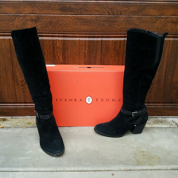 Ivanka Trump Shoes - Ivanka Trump Suede Boots