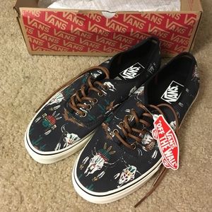 Authentic Desert Tribe Blue Graphite Vans