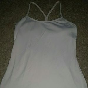 lulu light pink power Y tank