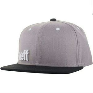 Grey and Black Neff Hat