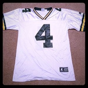 Starter Brett Favre Green Bay Packers Away Jersey