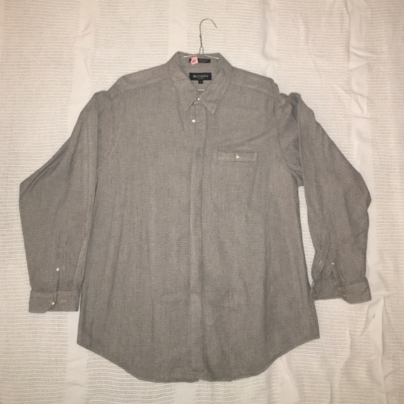 Grey men's dress shirt