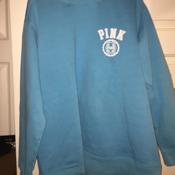 Brand new blue sweatshirt from pink