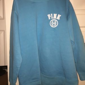 Brand new blue sweatshirt from pink
