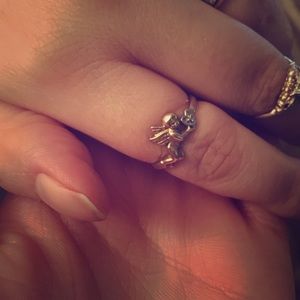 10K gold angle ring.