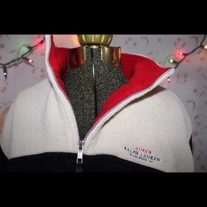 Ralph Lauren fleece half zip