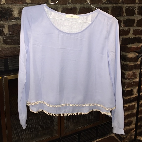 Lush Blue Blouse