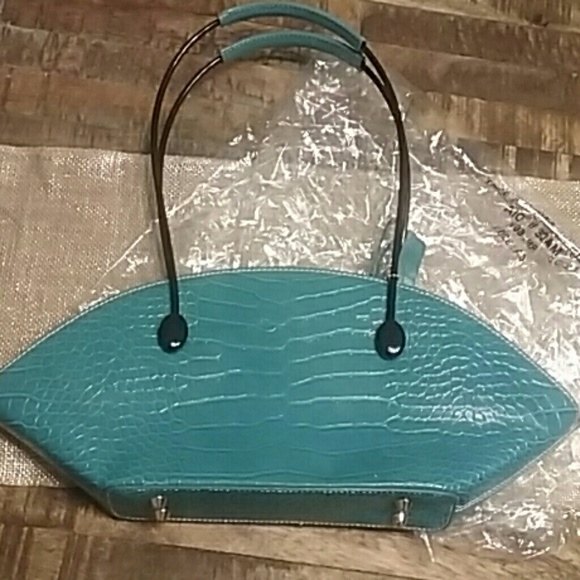 Turqouise purse