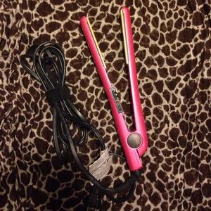 1" hot pink chi flat iron