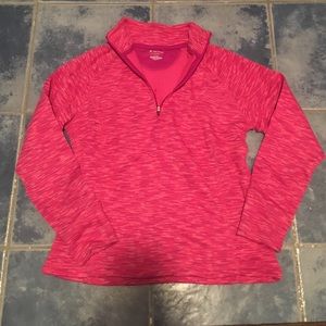 Tell gear pink fleece style shirt