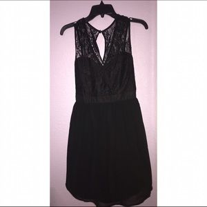 Forever 21 fancy black dress