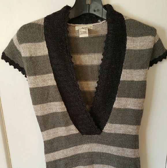 Kenzie striped sweater dress, medium