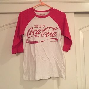 Coca-Cola baseball tee