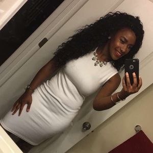 All White Bodycon Dress