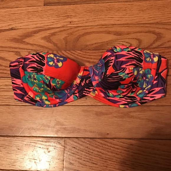 Hawaiian Print Urban Outfitters swim top