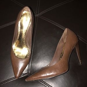 BCBGirls brown pumps