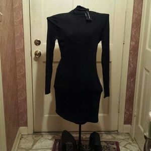 Ralph Lauren sport black turtleneck casual dress