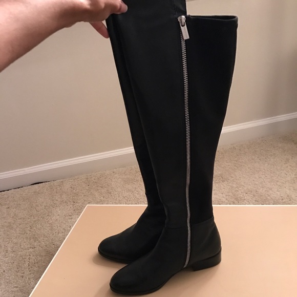Michael Kors Leather Knee High Boots