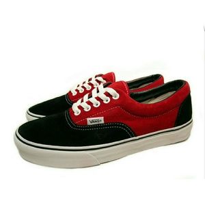 Red and Black Vans